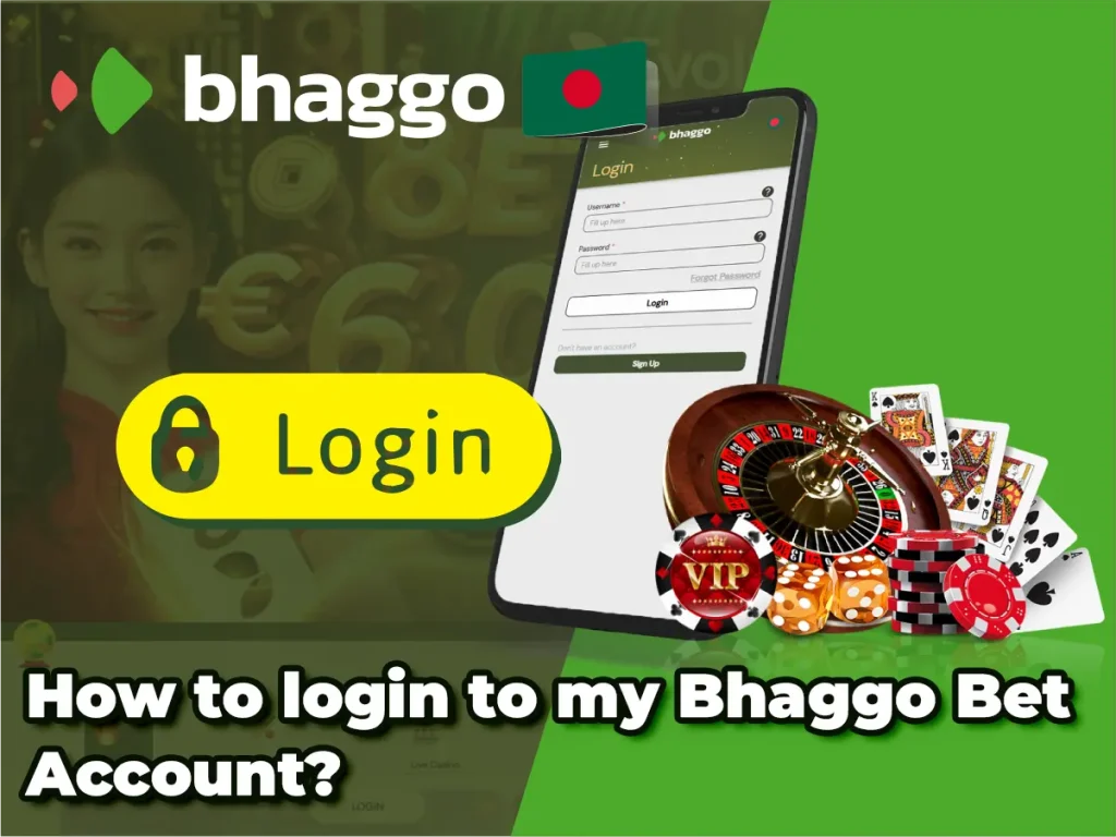How to login to my Bhaggo Bet Account?